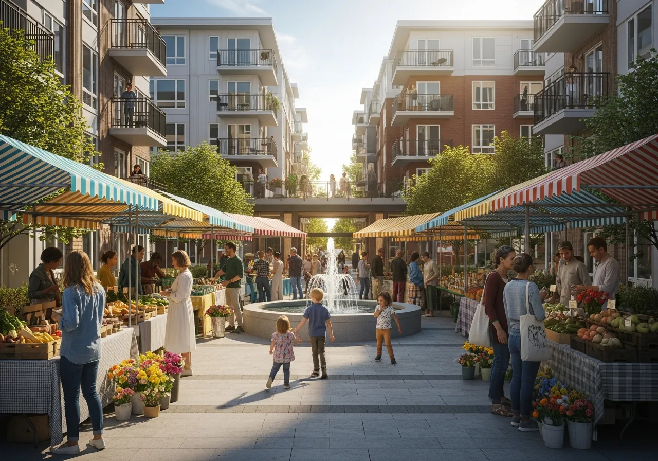 Sunny Meadows — Nachhaltiger Bürokomplex